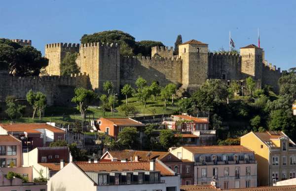 Vista del castillo