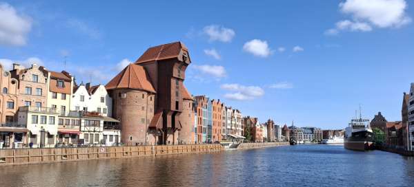 Gdańsk - Middeleeuwse kraanvogel (Stary żuraw portow