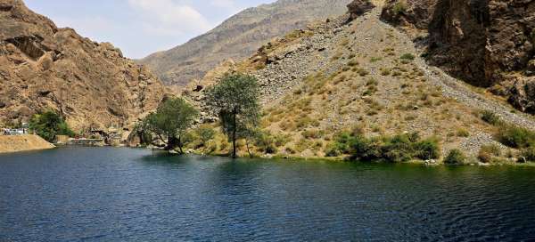 Cesta k prvému jazeru z Haft Kul: Počasie a sezóna