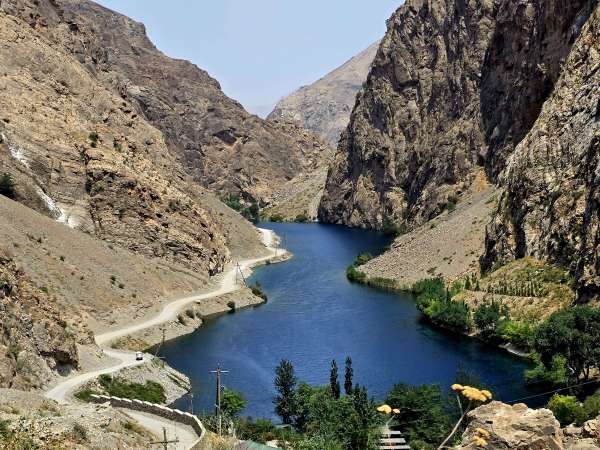 Impresionante vista del lago