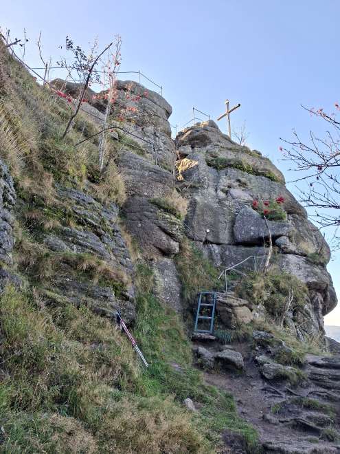 Более сложный подъем на вершину