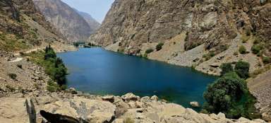 Druhé a třetí jezero Haft Kul