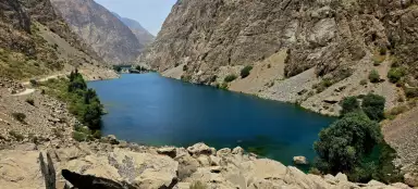 The second and third Haft Kul lakes