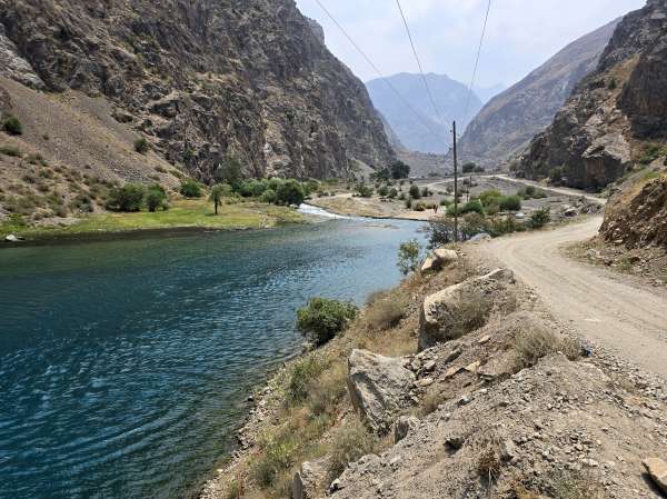 Uitzicht vanaf het tweede meer