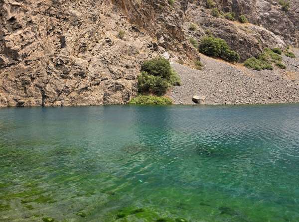 De kleur van het derde meer