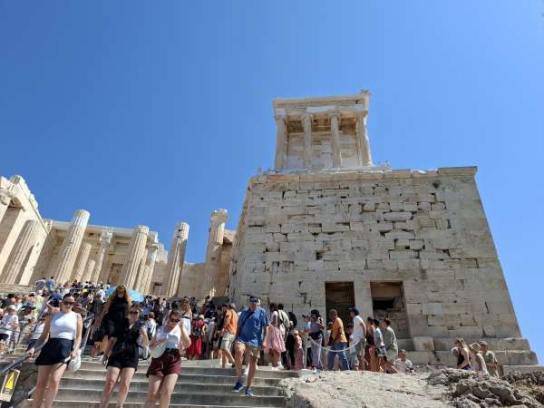 언덕 꼭대기로 올라가다