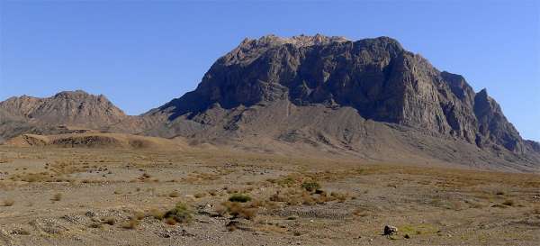 Iranian table mountains 