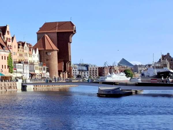 Otočná lávka pro pěší