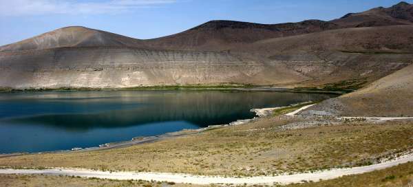 Sopečné jezero Acigöl