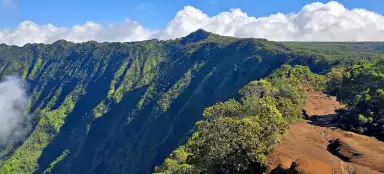 Sendero y miradores de Pihea