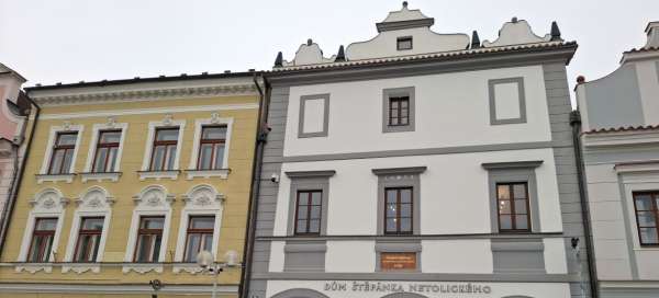 Třeboň – Haus von Štěpánek Netolický