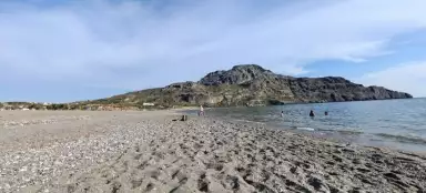 Het beklimmen van de berg Paligremnos
