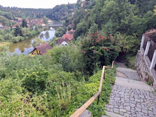 Escaleras de Bechyně
