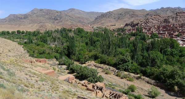 Życiodajna oaza w Abyaneh