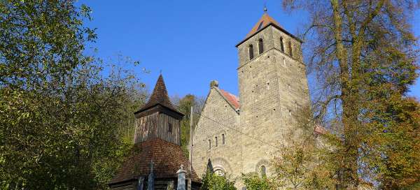 Kostol vo Vyskeři: Turistika