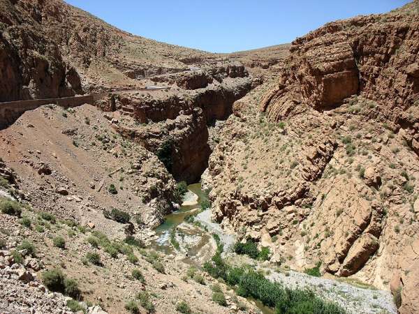 Voyage à travers les gorges