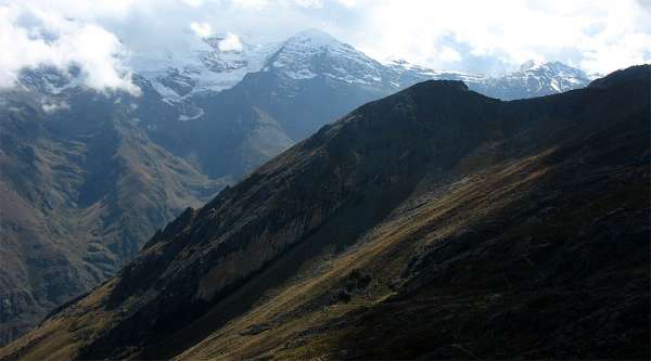 Widok na przełęcz Vientunan