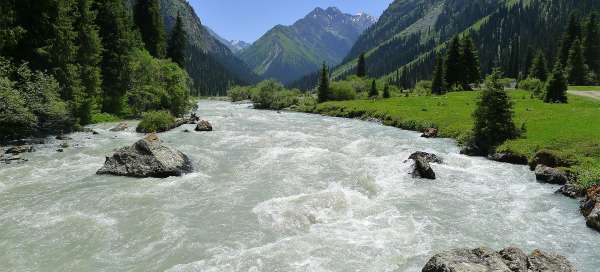 River Karakol: Visas