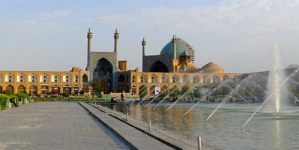 Panorama della Moschea dell'Imam