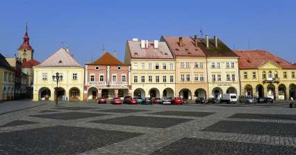 Wallenstein Square in Jičín