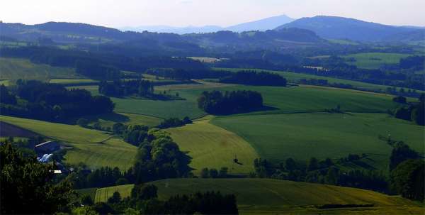 Ještěd and Lusatian Mountains