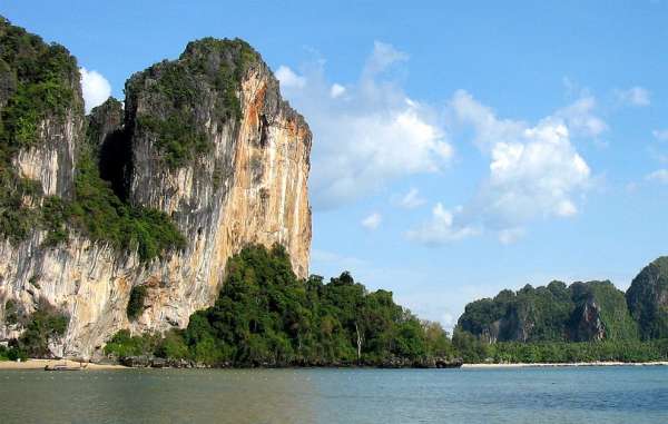 Route maritime vers Railay