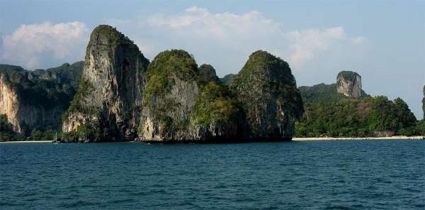 Dans la péninsule de Phra Nang