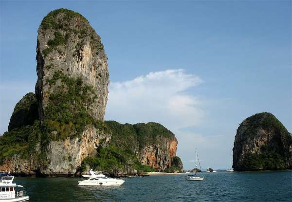 Alla spiaggia di Phra Nang