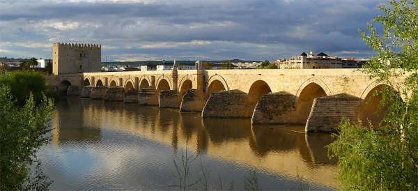 Romeinse brug vanuit het noorden