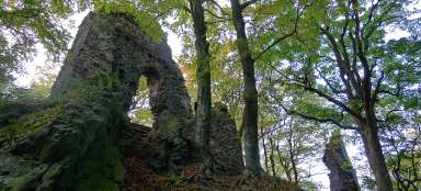Руины замка Брадлек