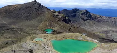 Emerald lakes