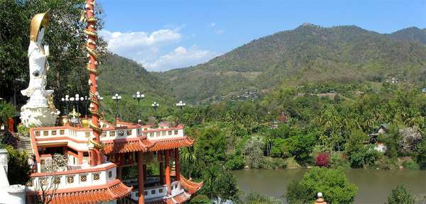 Viewpoint at the temple