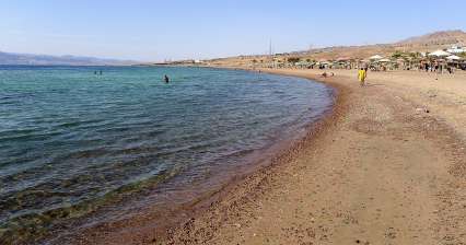 A praia da Baía de Tala