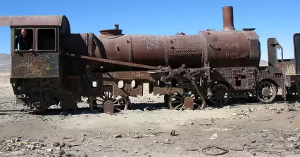 Cementerio de trenes