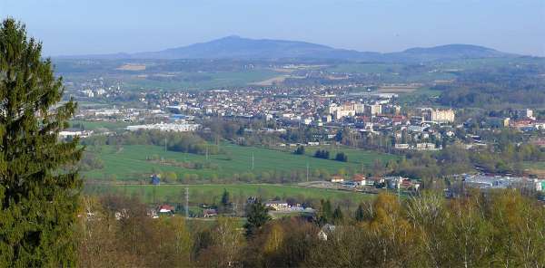 View of Turnov from Hlavatice