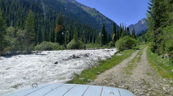 Dravá rieka Karakol