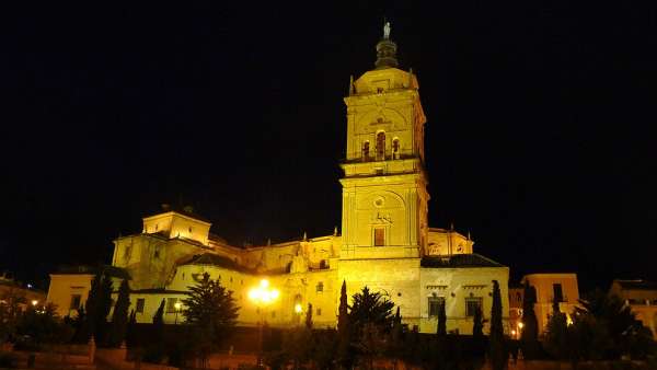 Kathedraal 's nachts