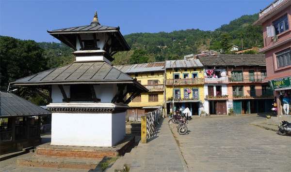Het historische centrum van Gorkhy