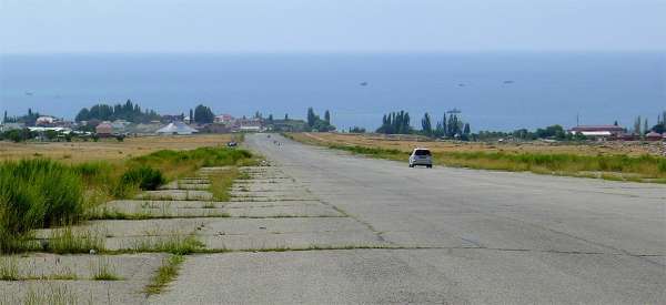 Blick auf den Issyk-Kul-See