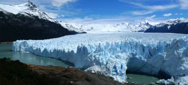 Ledovec Perito Moreno: Počasí a sezóna