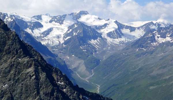 Vista do Hochvernagtspitze