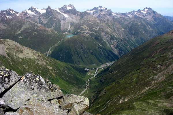 View of the Kaunergrat