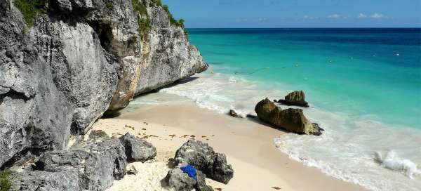 Beach in Tulum ruins: Others