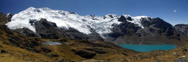 Huaytapallana 山脉的全景
