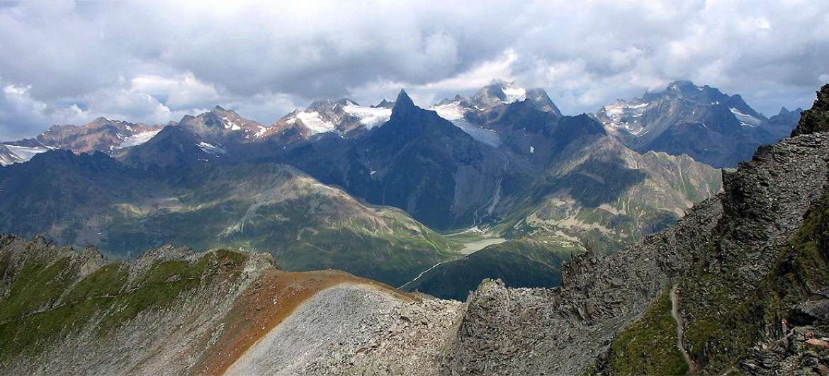 Ötztaler Alpen: Reise