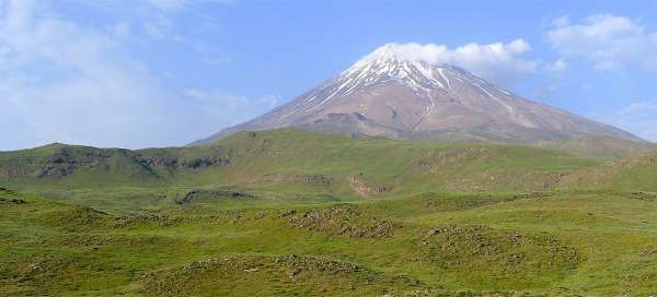 Ascent of Mount Damavand: Accommodations