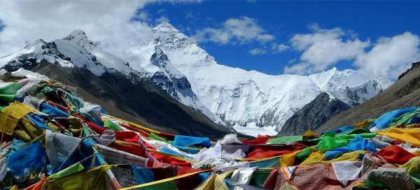 Trip to Tibet BC Everest: Weather and season