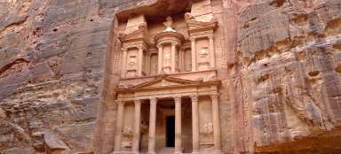 Een rondleiding door de rotsstad Petra