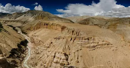 Trek door de Upper Mustang