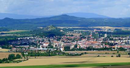 Uitzicht rond Jičín